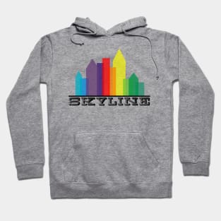 city skyline Hoodie